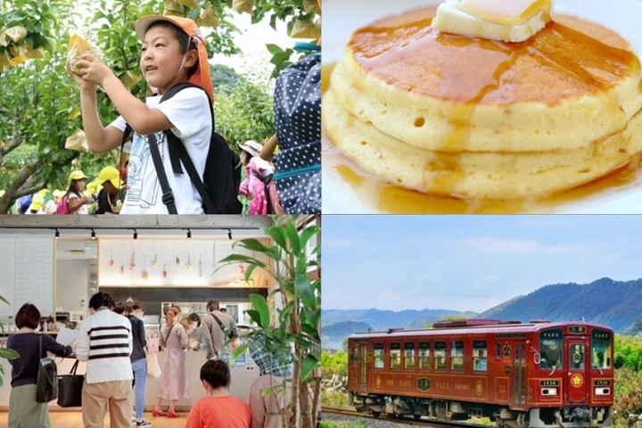 【八頭町日帰りコース】フルーツ狩り&大江ノ郷自然牧場 アクティブ八頭町コース