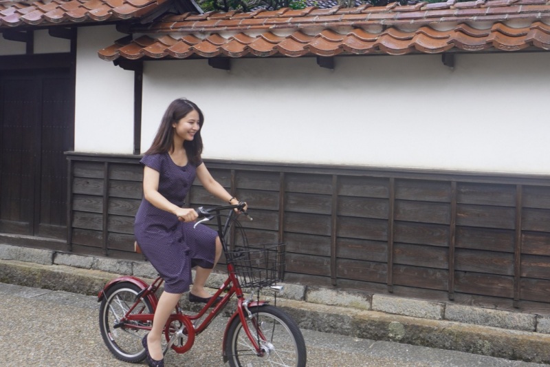 レトロかわいい城下町と田園風景をゆる～く楽しむ！鹿野サイクリングのススメ♪