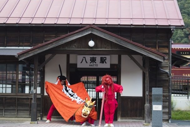 八頭町の麒麟獅子（鳥取県）