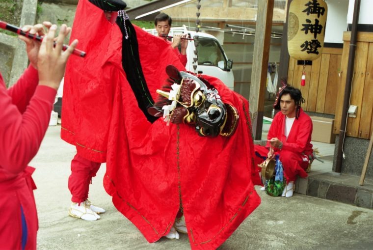 香美町の麒麟獅子（兵庫県）