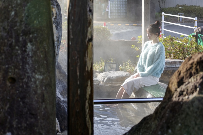 ホットピア鹿野　足湯