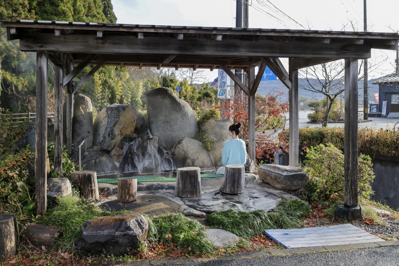 ホットピア鹿野　足湯