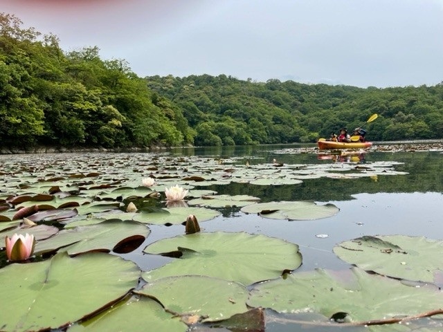 多鯰ヶ池 カヤック体験