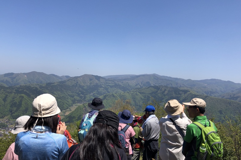 7合目　見晴台からの風景