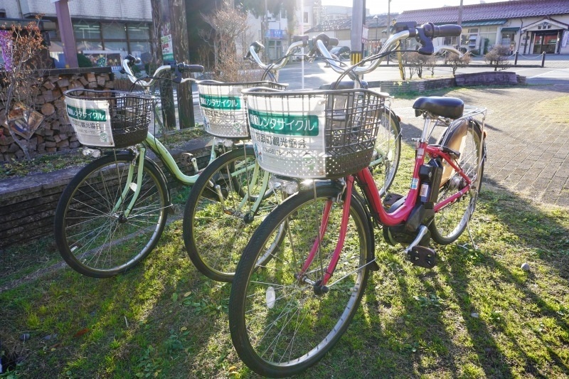 レンタサイクルもおすすめ！