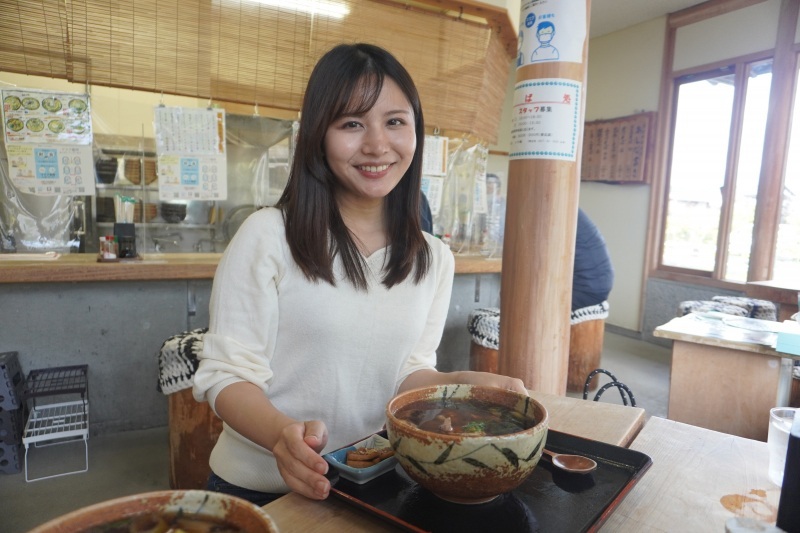 【そば処】お気に入りの地鶏そばとパシャリ