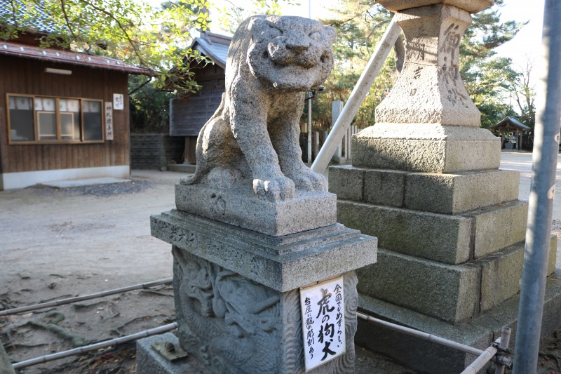 賀露神社　狛犬