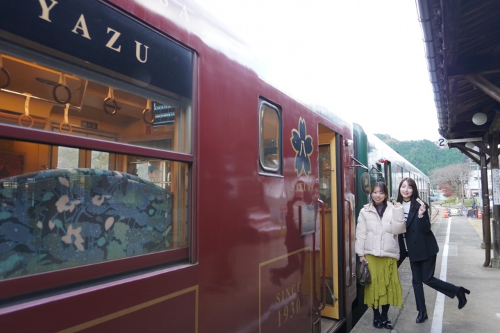 【スタンプ設置施設＆オリジナル特典発行店】若桜鉄道　若桜駅