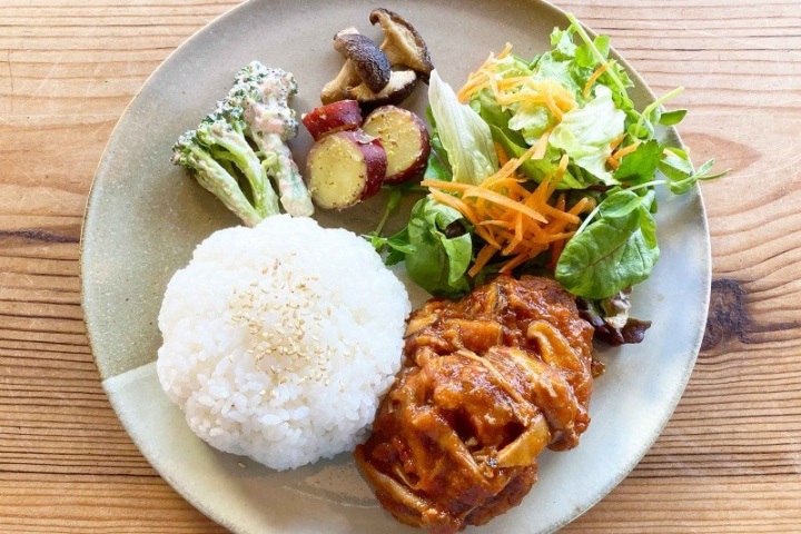 【昼食】智頭宿周辺でランチ