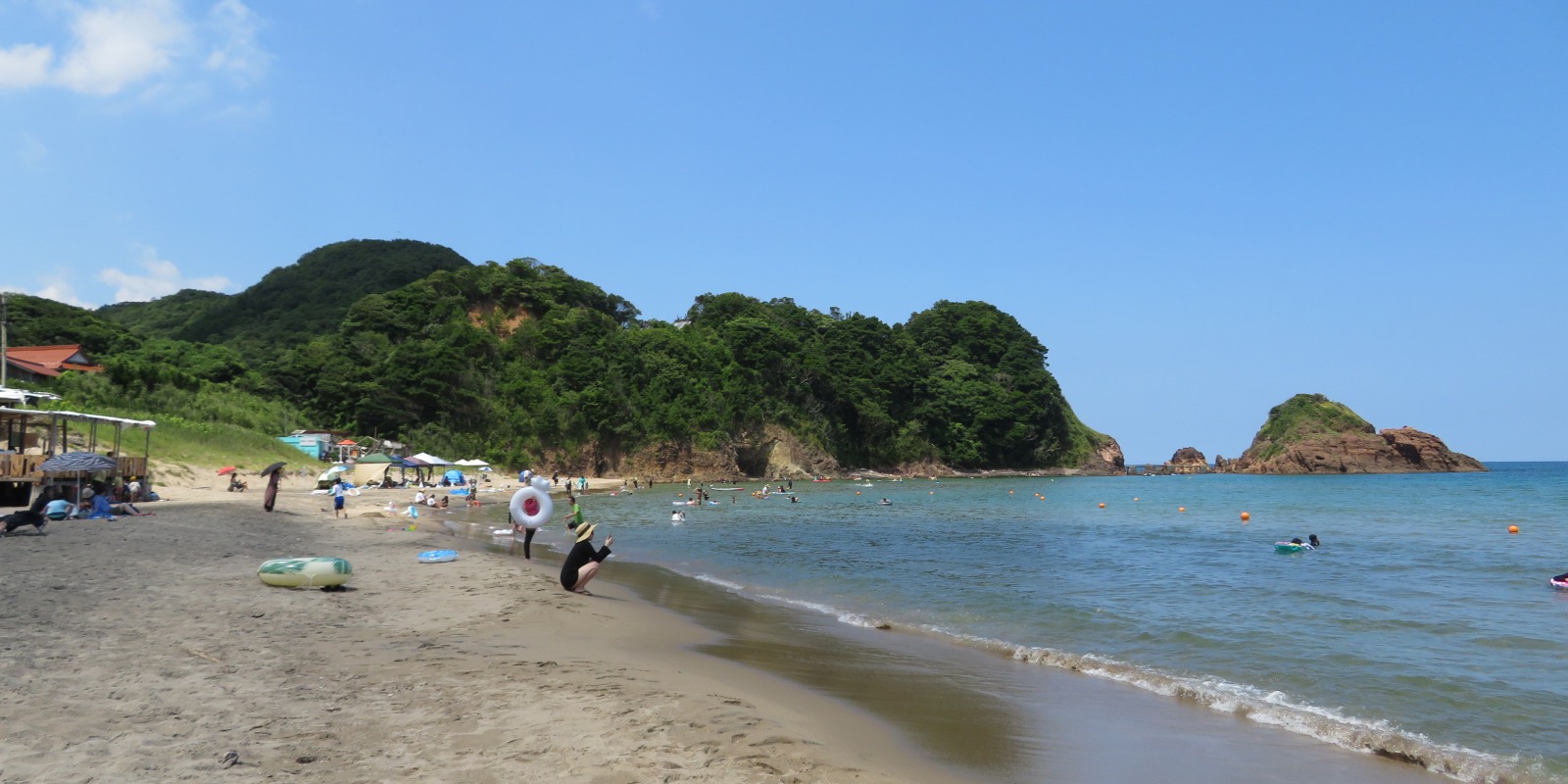  夏の日本海を満喫！