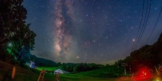 親子で行くハチ北高原 春の星空観察会