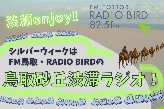 鳥取砂丘渋滞ラジオ